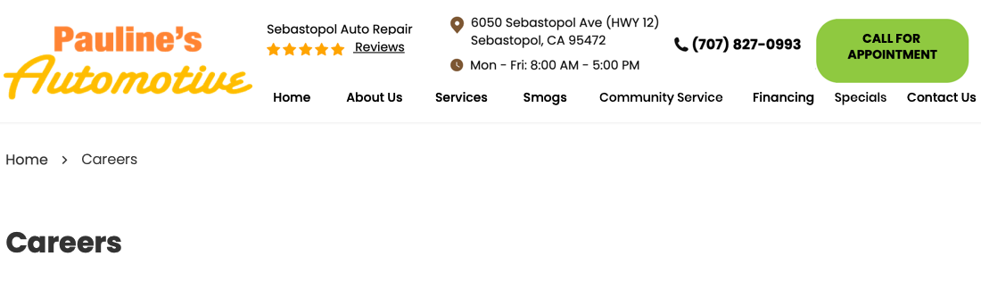 Pauline’s Automotive